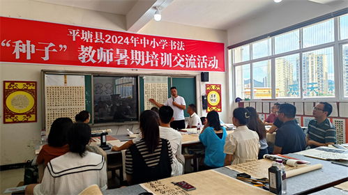 暑假 充電 平塘縣開(kāi)展中小學(xué)書法 種子 教師暑假培訓(xùn)交流活動(dòng)